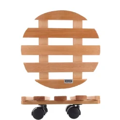 Wagner Pflanzroller Country, Ø 30 cm Hellbraun Clearance