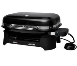 Weber Elektrogrill Lumin, ca. B66/H30,5/T48,5 cm Schwarz