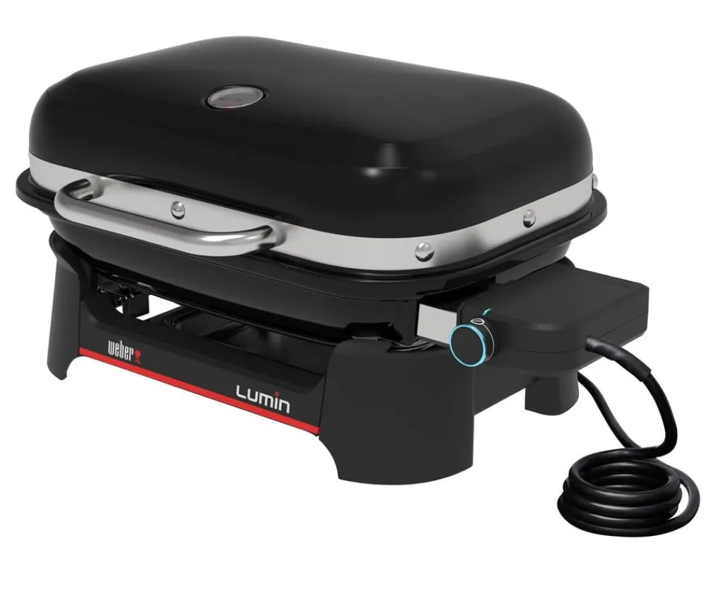 Weber Elektrogrills - Elektrogrill Lumin Compact, ca. B58,5/H28/T42 cm Schwarz