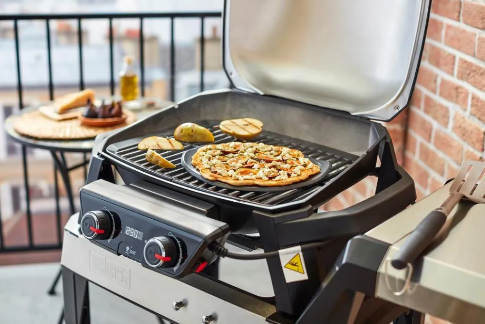 Weber Elektrogrill Pulse 2000 Black Schwarz Discount