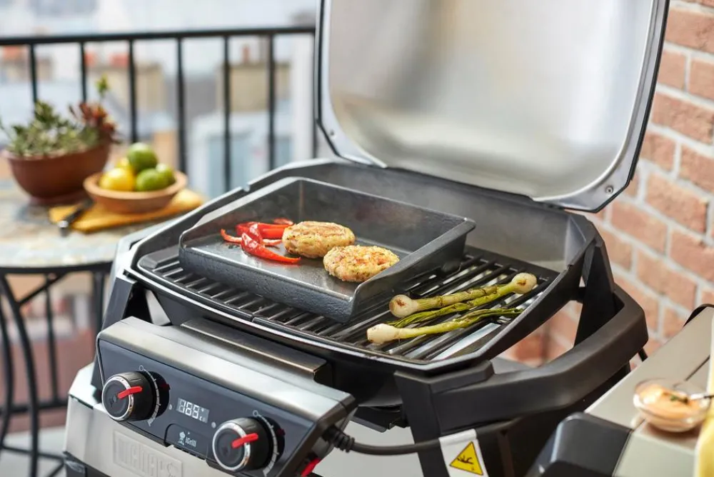 Weber Elektrogrill Pulse 2000 Black Schwarz Discount