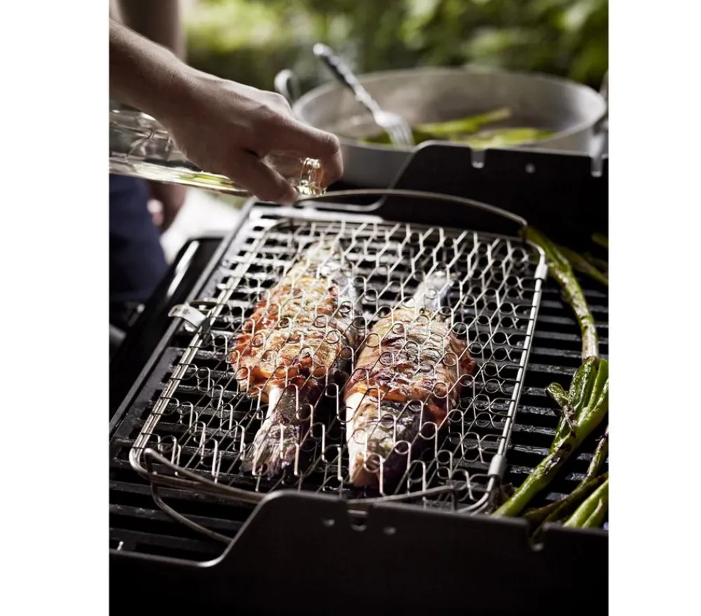 Weber Grillzubehör > Fisch- und Gemüsehalter