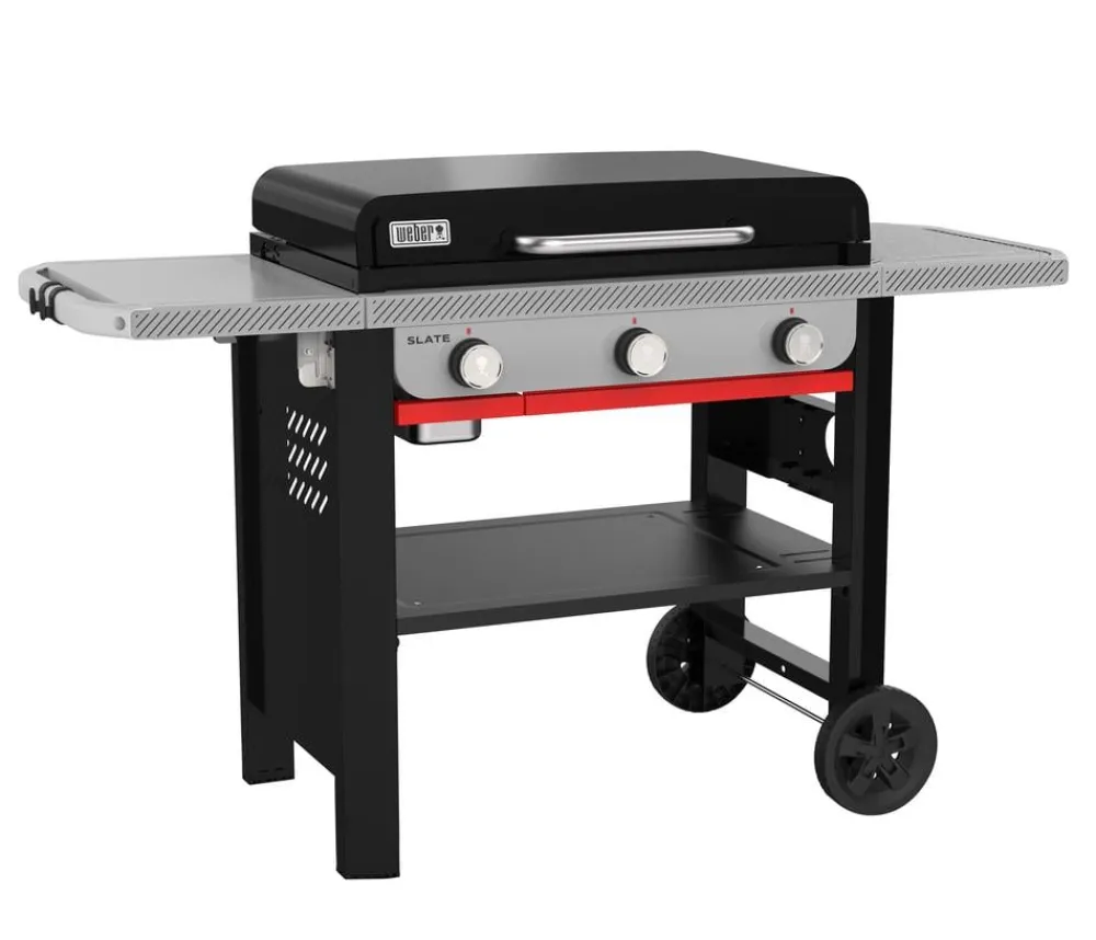 Weber Gasgrill Slate GPD Premium Plancha, ca. B161/H99/T65 cm Schwarz Sale
