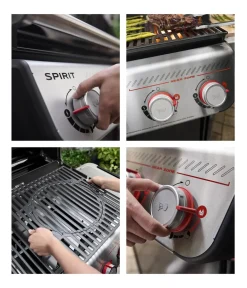 Weber Gasgrills - Gasgrill SPIRIT E-325 GBS, ca. B123/H117/T67,5 cm Schwarz