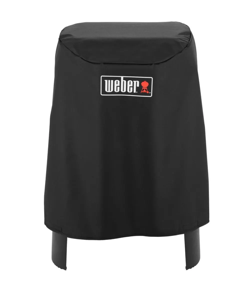 Weber Premium Abdeckhaube Lumin Stand, ca. B35/H100/T60 cm Schwarz Clearance