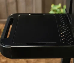 Weber Works Seitentische für SMOQUE, ca. B43,5/H8,2/T34 cm Schwarz Outlet