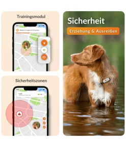 Weenect Mehr Hundezubehör - XS GPS-Tracker für Hunde, ca. B6,05/H2,45/T1,5 cm Weiß