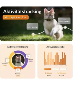 Weenect Mehr Katzenzubehör > XS GPS-Tracker für Katzen, ca. B6,05/H2,45/T1,5 cm