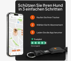 Weenect Mehr Transport & Unterwegs > XT GPS-Tracker für Hunde inkl. JK9 Halsband