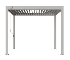 Weide Classic Pergola Alu-Stahl, ca. B300/H255/T300 cm Ivory Sand Discount
