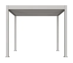 Weide Classic Pergola Alu-Stahl, ca. B300/H255/T300 cm Ivory Sand Discount