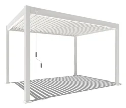 Weide Pergolen > Classic Pergola 3x4 Alu-Stahl, ca. B400/H255/T300 cm
