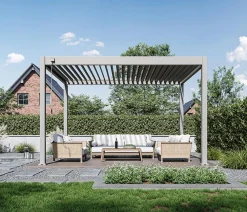 Weide Pergolen > Classic Pergola 3x3,6 Alu-Stahl, ca. B360/H255/T300 cm