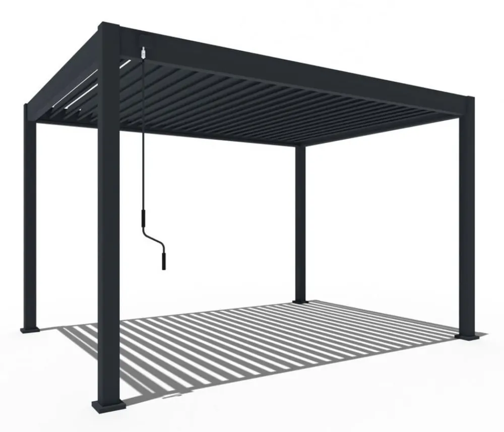 Weide Pergolen > Classic Pergola 3x4 Alu-Stahl, ca. B400/H255/T300 cm