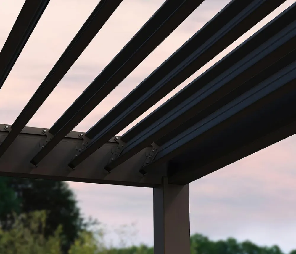 Weide Pergolen > Classic Pergola 3x4 Alu-Stahl, ca. B400/H255/T300 cm