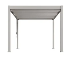 Weide Classic Pergola 3x3,6 inkl. LED, ca. B360/H255/T300 cm Ivory Sand New