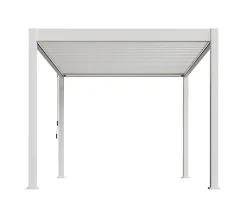 Weide Pavillons - Classic Pergola 3x3,6 inkl. LED, ca. B360/H255/T300 cm Weiß