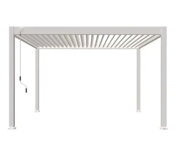 Weide Pergolen > Deluxe Pergola Voll-Alu, ca. B400/H255/T360 cm
