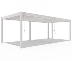 Weide Deluxe Pergola Voll-Alu, ca. B720/H255/T360 cm Ivory Sand Outlet