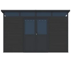 Weide Gartenhäuser & Gerätehäuser > Gartenhaus, ca. B338/H226/T218 cm