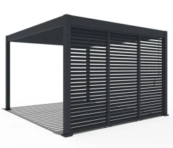 Weide Horizontales Seitenwand-Paneel, ca. B93/H255 cm Anthrazit Outlet