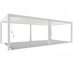 Weide Pergola Deluxe Plus 4x8, ca. B800/H255/T400 cm Weiß Online