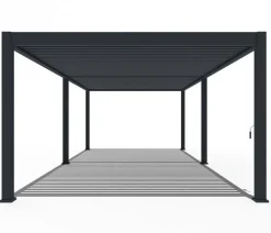 Weide Pergolen - Pergola Deluxe Plus 4x8, ca. B800/H255/T400 cm Anthrazit