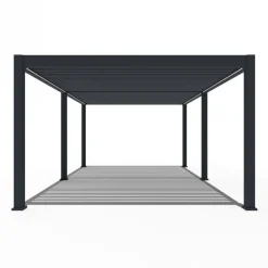 Weide Pergolen - Pergola LED E-Deluxe Plus 4x6, ca. B600/H255/T400 cm Anthrazit