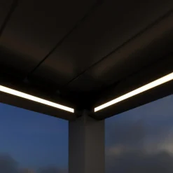 Weide Pergola LED E-Deluxe Plus 8x4, ca. B800/H255/T400 cm Anthrazit Online
