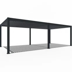 Weide Pergola LED E-Deluxe Plus 8x4, ca. B800/H255/T400 cm Anthrazit Online