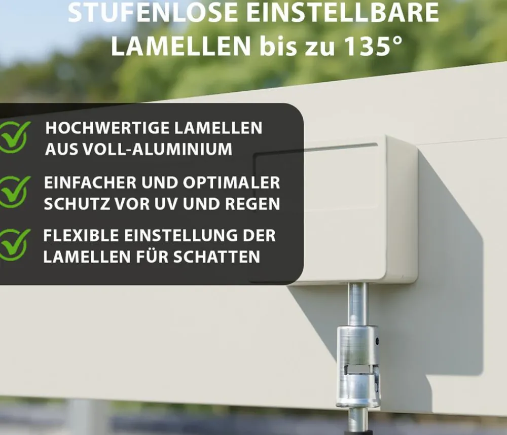 Weide Pergolen > Pergola LED E-Deluxe 3x4, ca. B400/H255/T300 cm