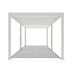 Weide Pergolen - Pergola LED E-Deluxe 3x6, ca. B600/H255/T300 cm Weiß
