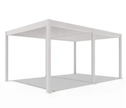 Weide Pergolen - Pergola LED E-Deluxe 3,6x5,3, ca. B530/H255/T360 cm Ivory Sand