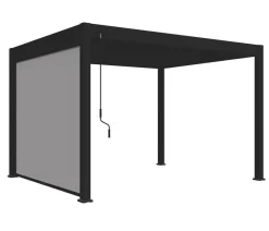 Weide Pergolen - Sonnenrollo für Deluxe/Classic Pergola, ca. B300 cm Anthrazit