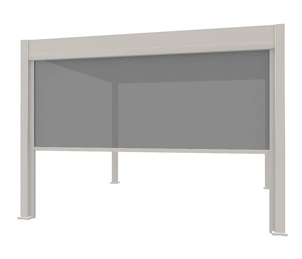 Weide Sonnenrollo für Deluxe/Classic Pergola, ca. B400 cm Ivory Sand Sale