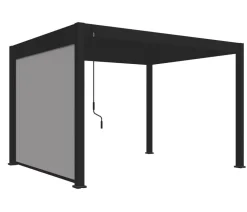 Weide Pergolen - Sonnenrollo für Deluxe/Classic Pergola, ca. B400 cm Anthrazit