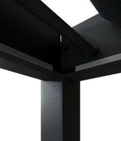 Weide Pergolen > Wand-Pergola LED E-Deluxe Plus 4x6, ca. B600/H255/T400 cm