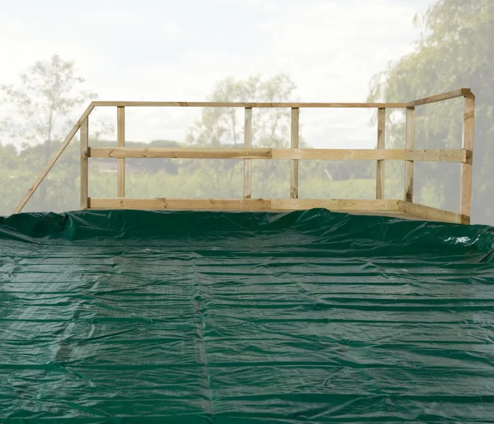 Weka Pools & Whirlpools - Abdeckplane für Pool 595 Grün