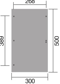 Weka Carports & Garagen - Carport 606 A Natur