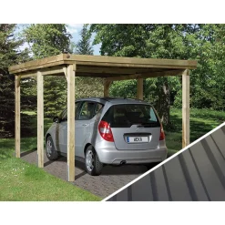 Weka Carports & Garagen > Carport 617, mit Stahldach