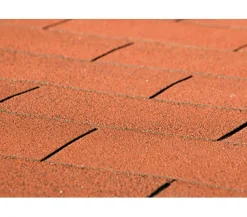 Weka Dachzubehör - Dachschindeln rechteckig, 3 m² Rot