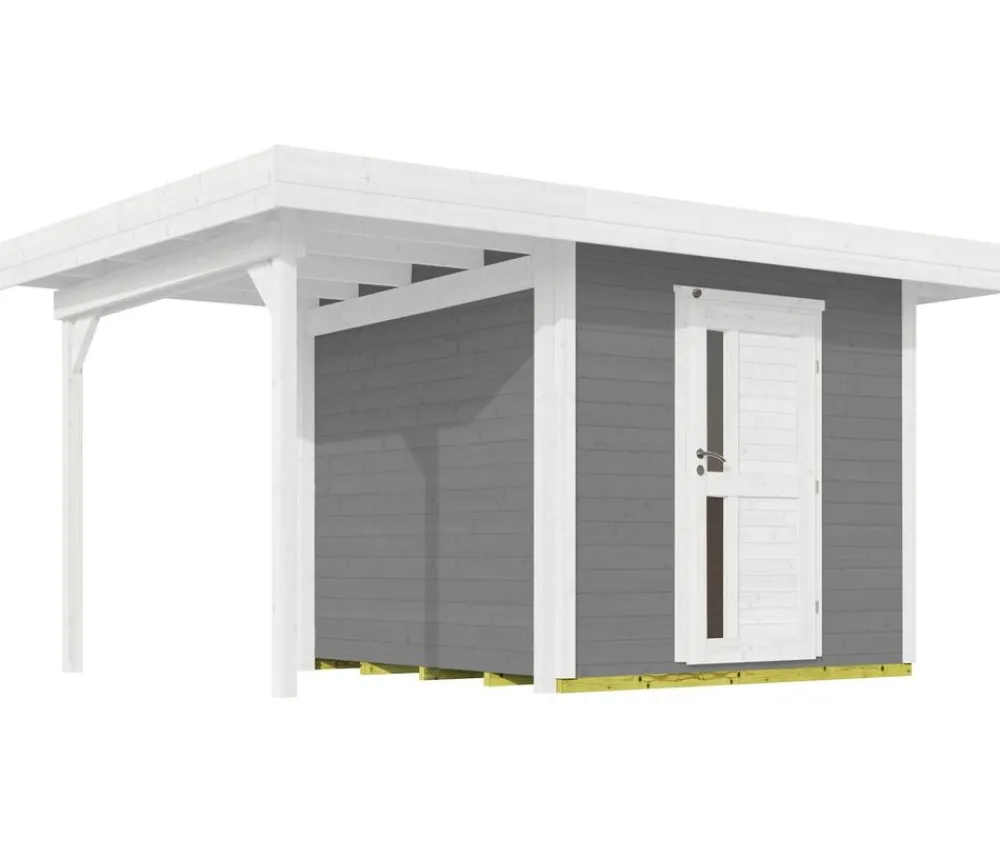 Weka Gartenhäuser & Gerätehäuser > Designhaus 172 A Gr. 1, ca. B430/H226/T314 cm