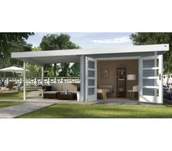 Weka Gartenhäuser & Gerätehäuser > Designhaus 126 B, Gr. 1, ca. B645/H225/T316 cm