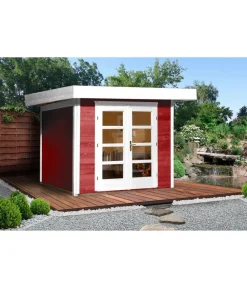 Weka Gartenhäuser & Gerätehäuser > Designhaus 126+ Gr. 1, ca. B361/H247/T286 cm
