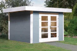 Weka Designhaus 126 Gr.1, ca. B361/H225/T286 cm Grau Best