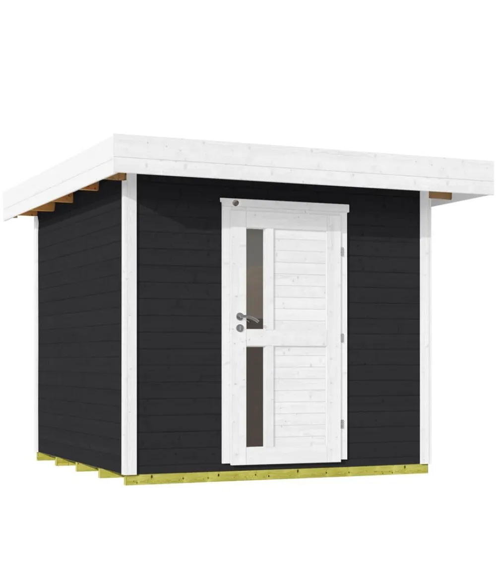 Weka Designhaus 172 Gr. 2, ca. B275/H226/T375 cm Dunkelgrau