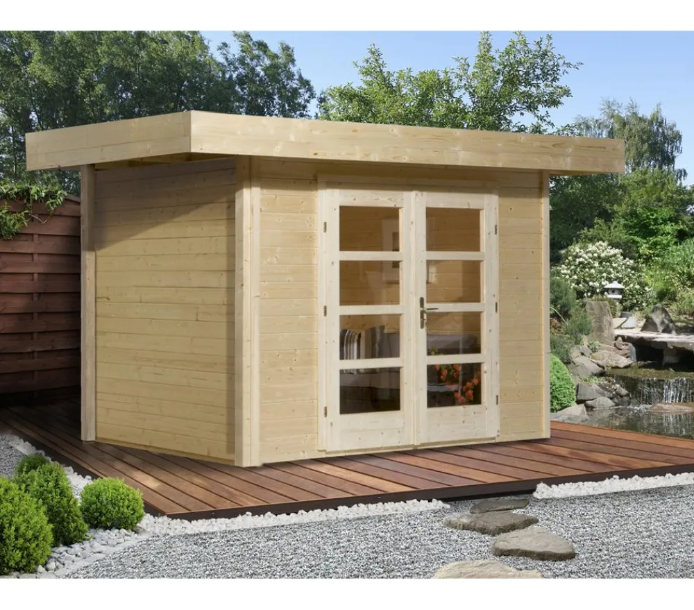 Weka Gartenhäuser & Gerätehäuser > Designhaus 126 Gr.2, ca. B361/H225/T316 cm