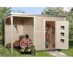 Weka Designhaus Line 413 A Gr.1, ca. B410/H244/T260 cm Natur New