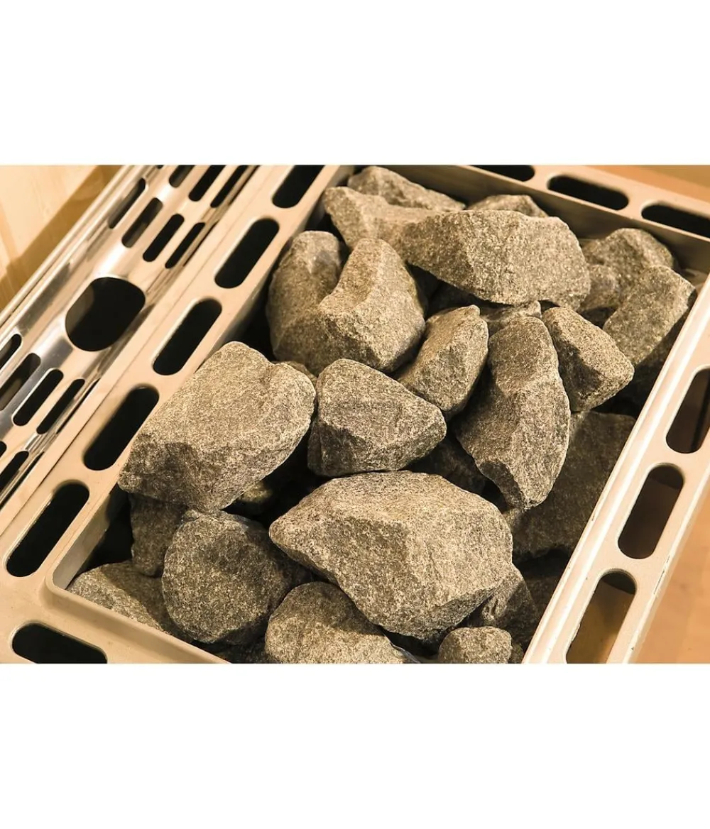 Weka Saunas & Infrarotkabinen - Ecksauna Kiruna mit Glastür, inkl. Bio-Ofen Natur