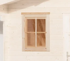 Weka Einzelfenster für Gartenhaus 21, 69x79cm Natur Best